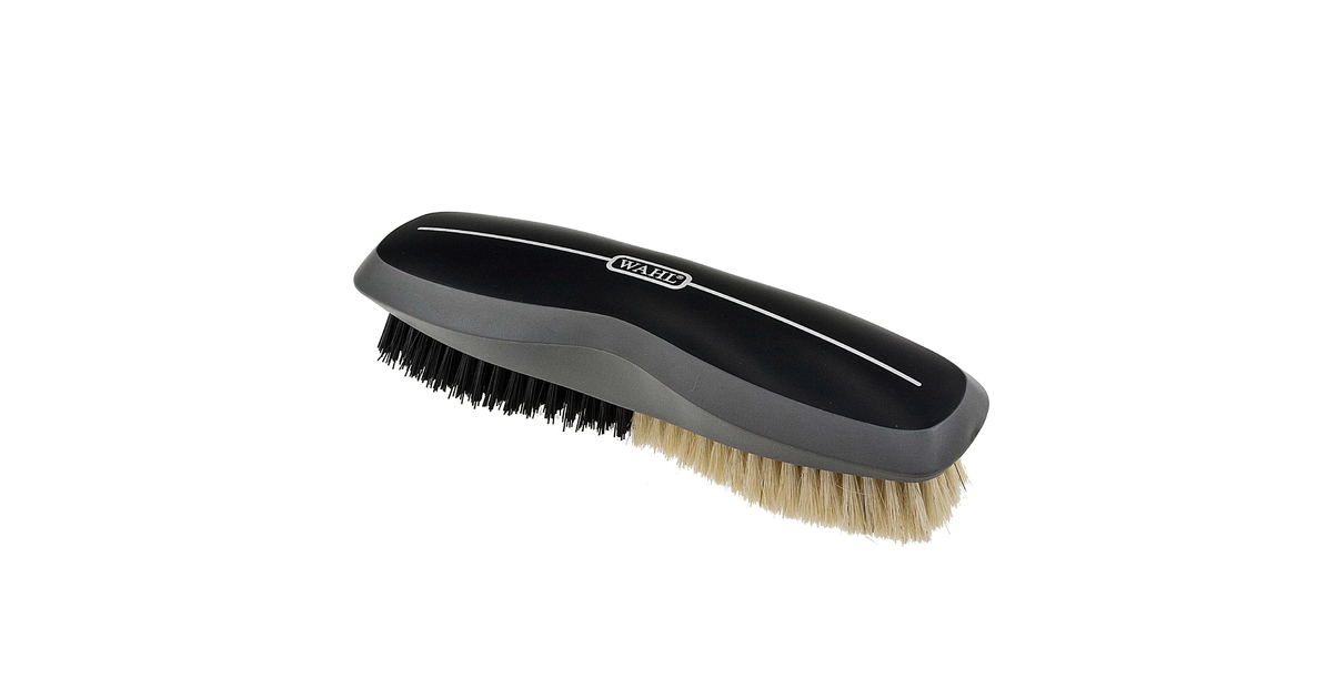 Brosse De Toilettage Pour Cheval Wahl Professional Animal - Curry En Caoutchouc Noir - Occasion